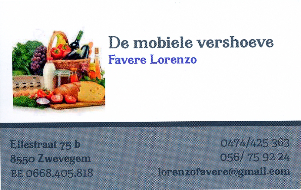 De mobiele vershoeve